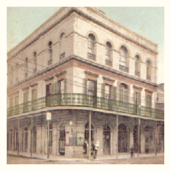 Rebuilt Lalaurie mansion in 1906