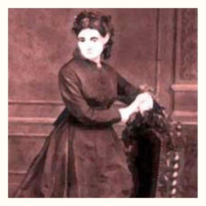 Early portrait of Delphine LaLaurie