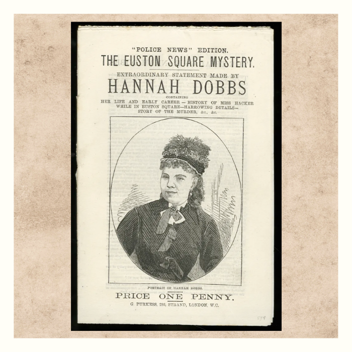 Illustrated Police News special edition of Hannah Dobbs’ story