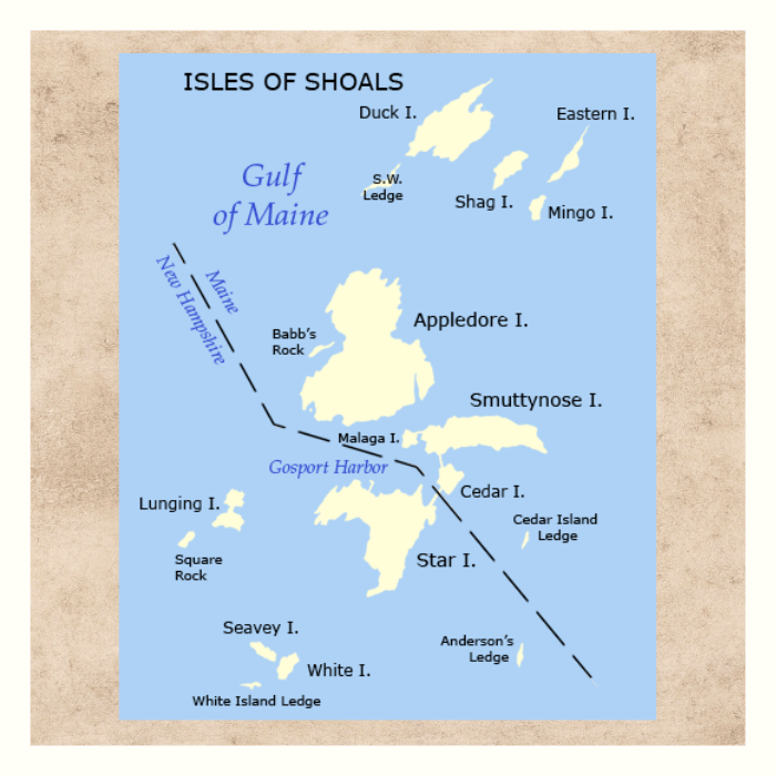 Isles of Shoals map