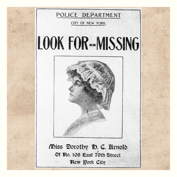 NYPD missing poster for Dorothy