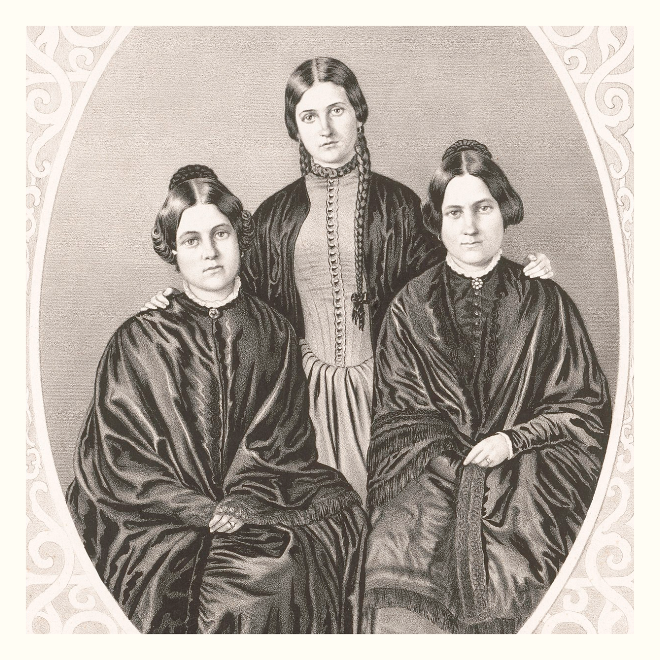 The Fox sisters: Margaretta, Kate and Leah