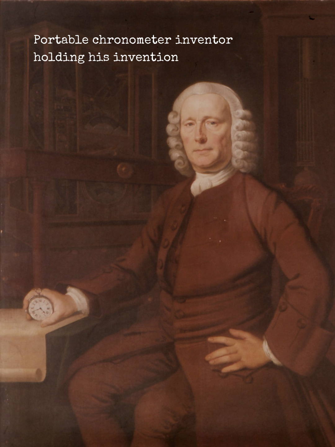 Inventor of the "portable chronometer"