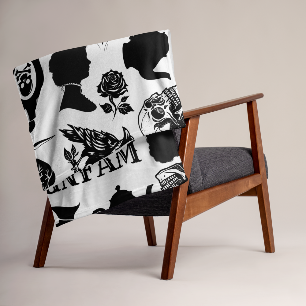 A Good Night For a Murder Throw Blanket