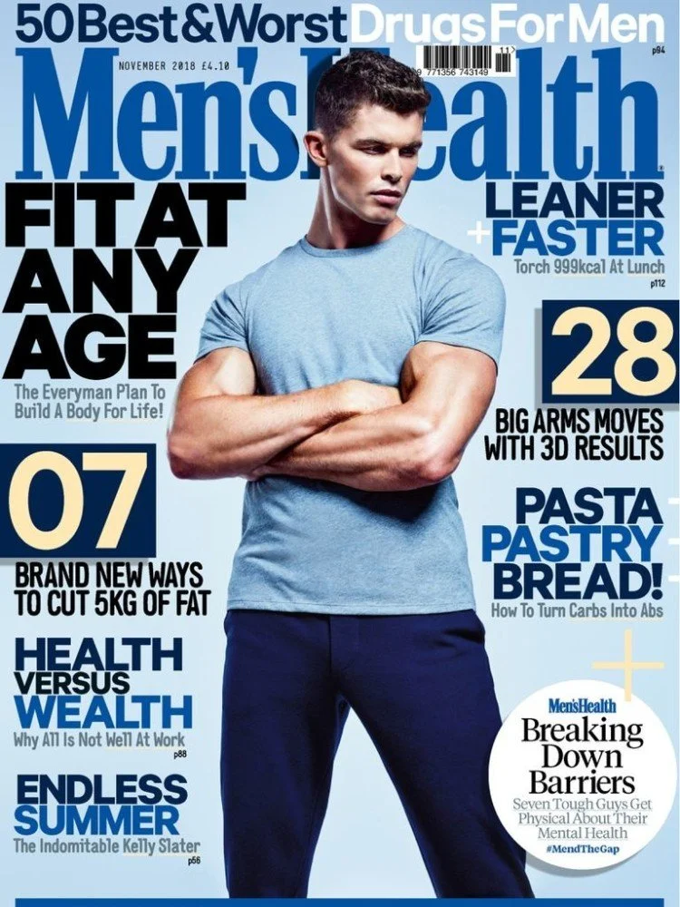 Men's Health Magazine 2018 Cover