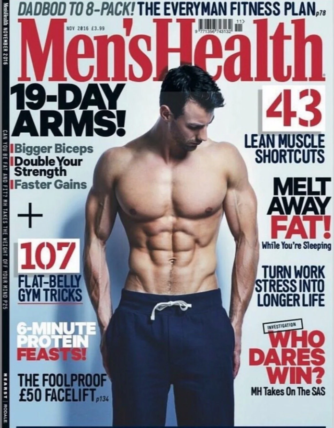 Chris Roberts - Men's Health Magazine - Nov 2016