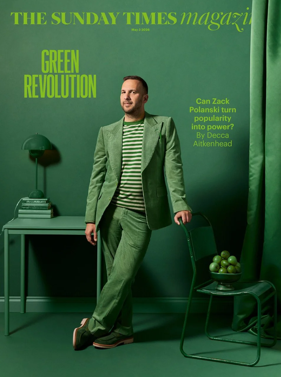 The Sunday Times Magazine - Zack Polanski - May 2026