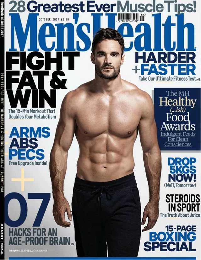 Thom Evans - Men's Health - October 2017