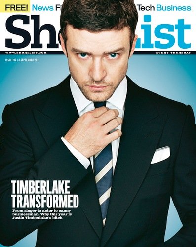 Justin Timberlake - Shortlist Magazine 192 - 2011