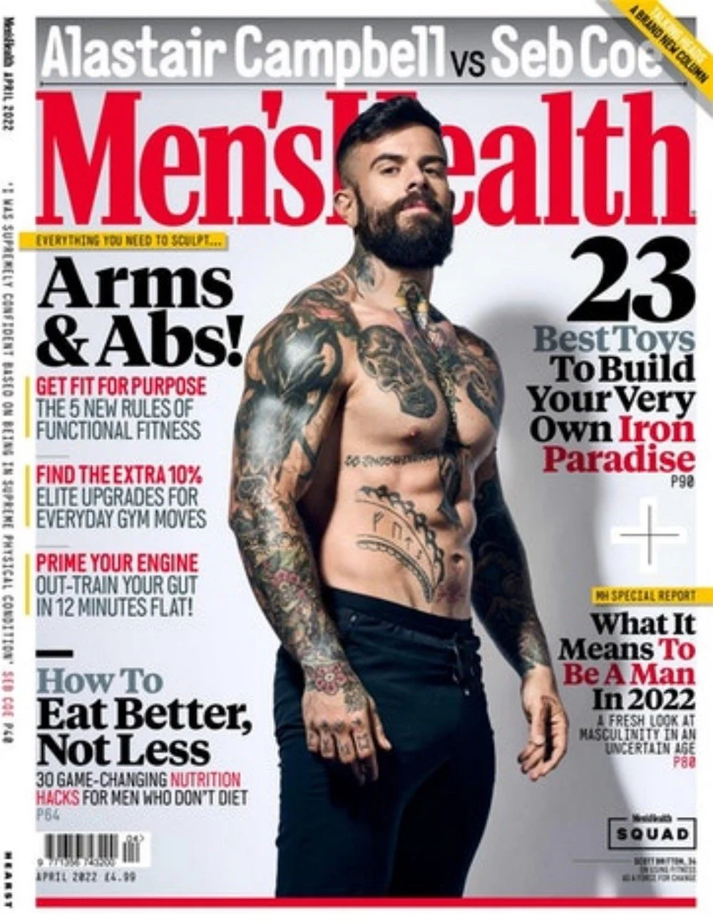 Men's Health Magazine Cover - 2022