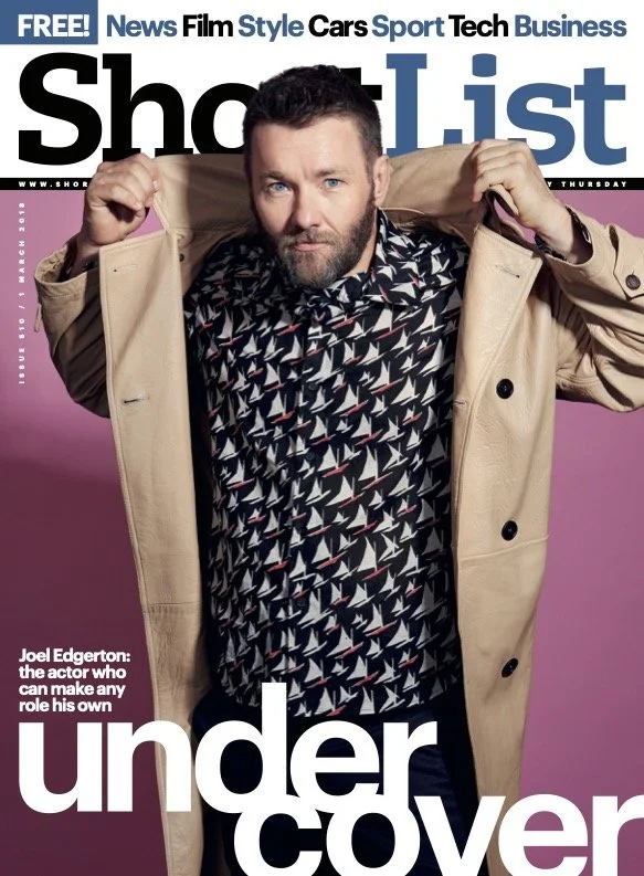 Joel Edgerton - Shortlist Magazine 510 Cover - 2018