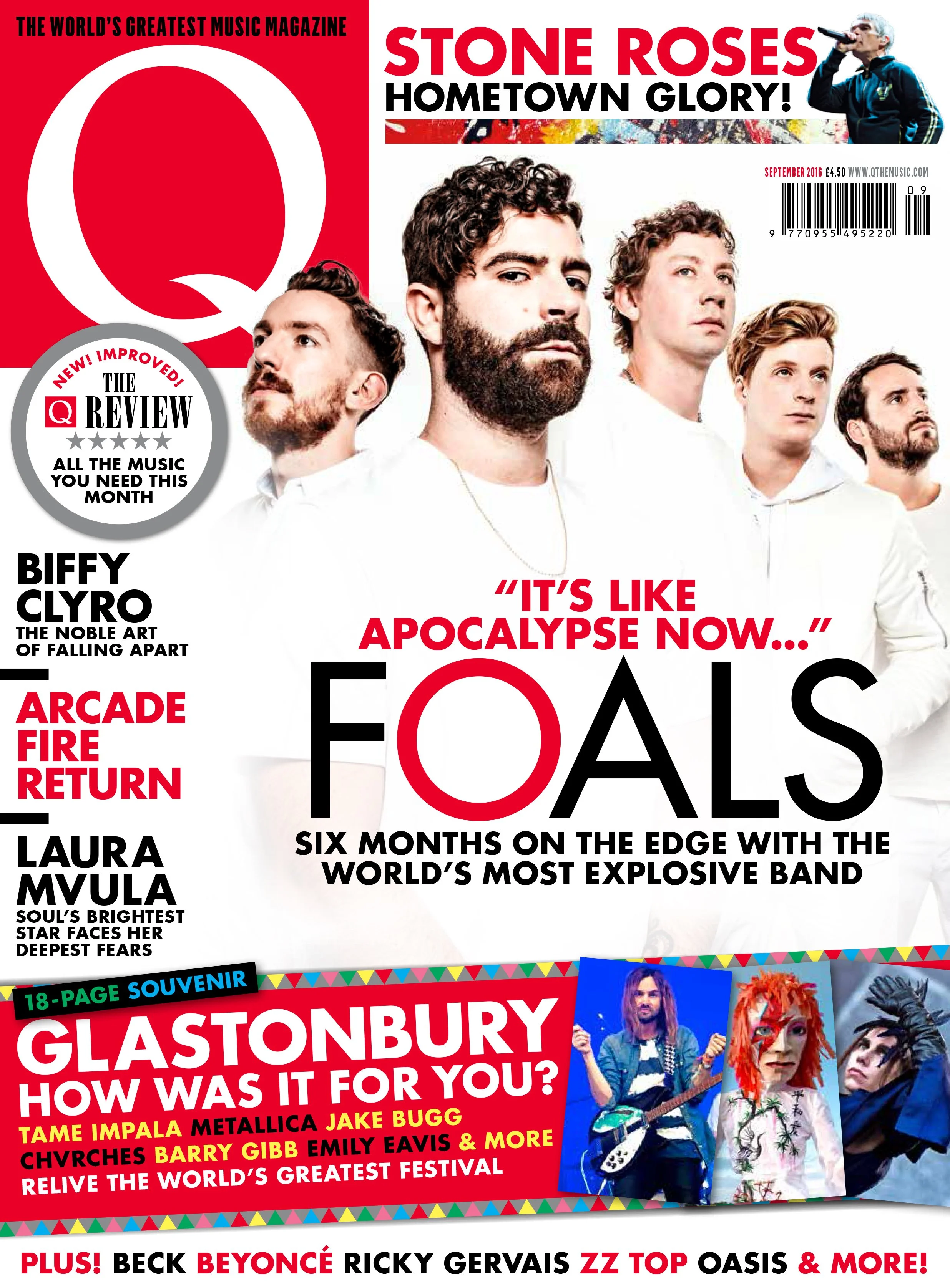 Foals - Q Magazine - September 2016