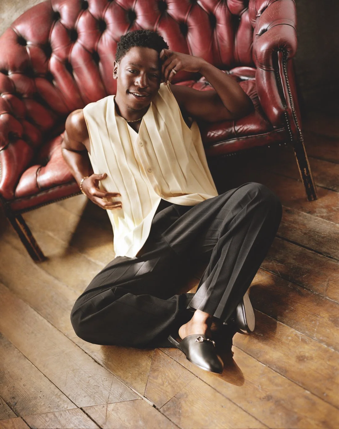 David Jonsson for Empire Magazine - Photography by Sylvain Homo - Styled by Abena Ofei