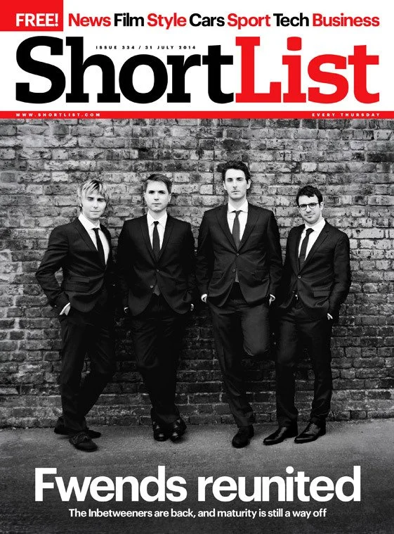 The Inbetweeners - Shortlist Magazine 334 - 2014