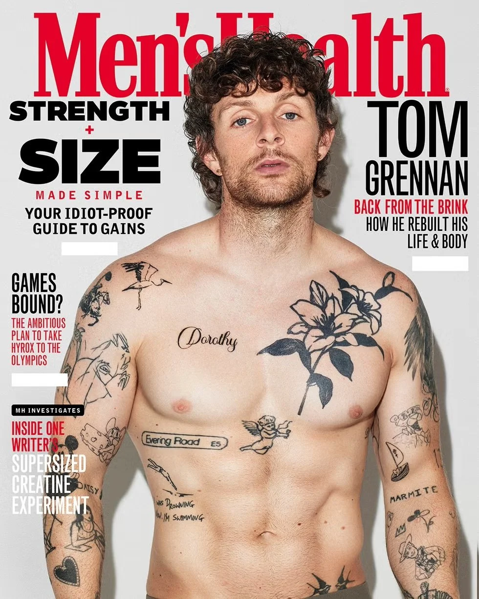 Tom Grennan - Men's Health Cover - October 2025