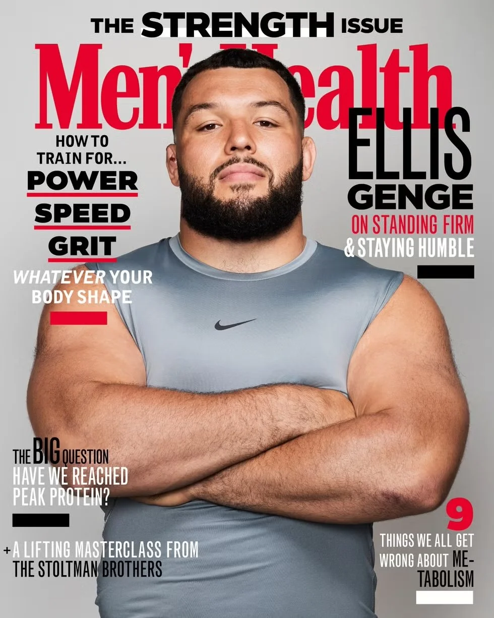 Ellis Genge - Men's Health Cover - September 2025