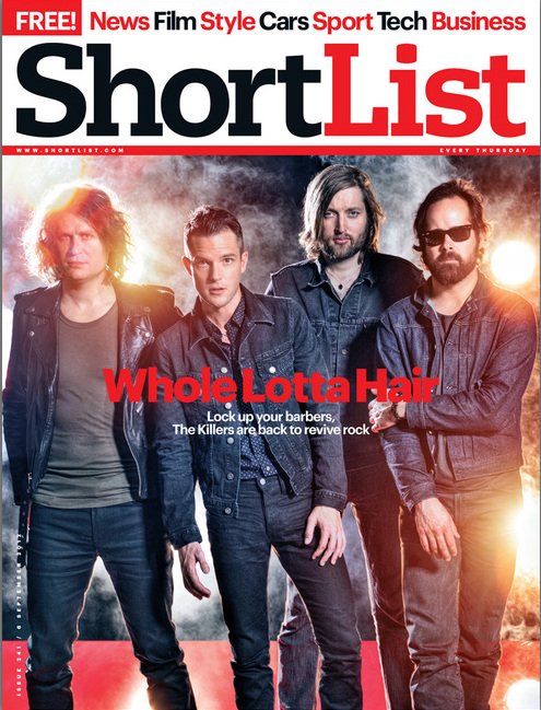 The Killers - Shortlist Magazine 241 Cover - 2012
