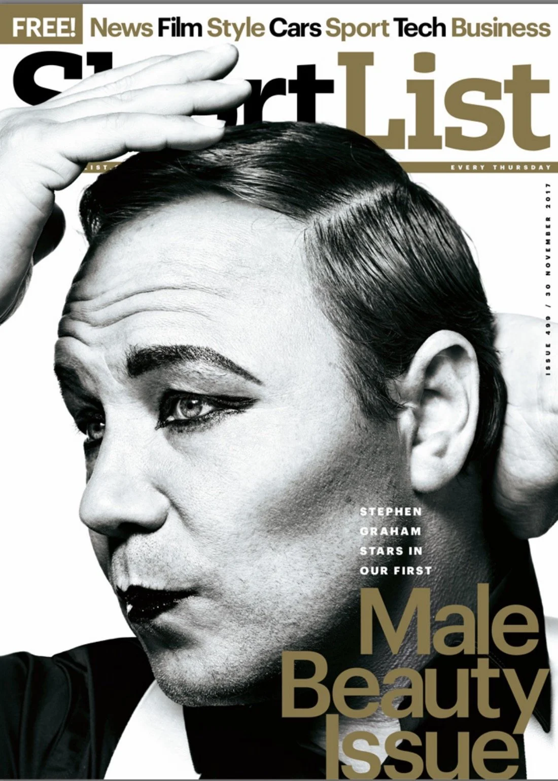 Stephen Graham - Shortlist Magazine Cover - 499 - 2017