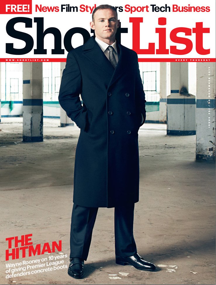 Wayne Rooney - Shortlist Magazine 251 - 2012
