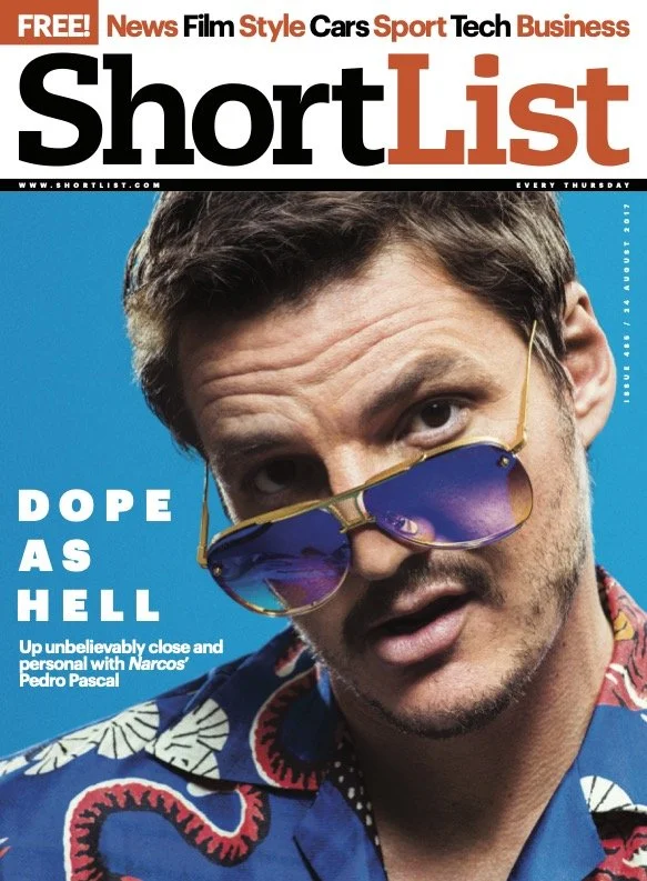 Pedro Pascal - Shortlist Magazine 485 Cover - 2017