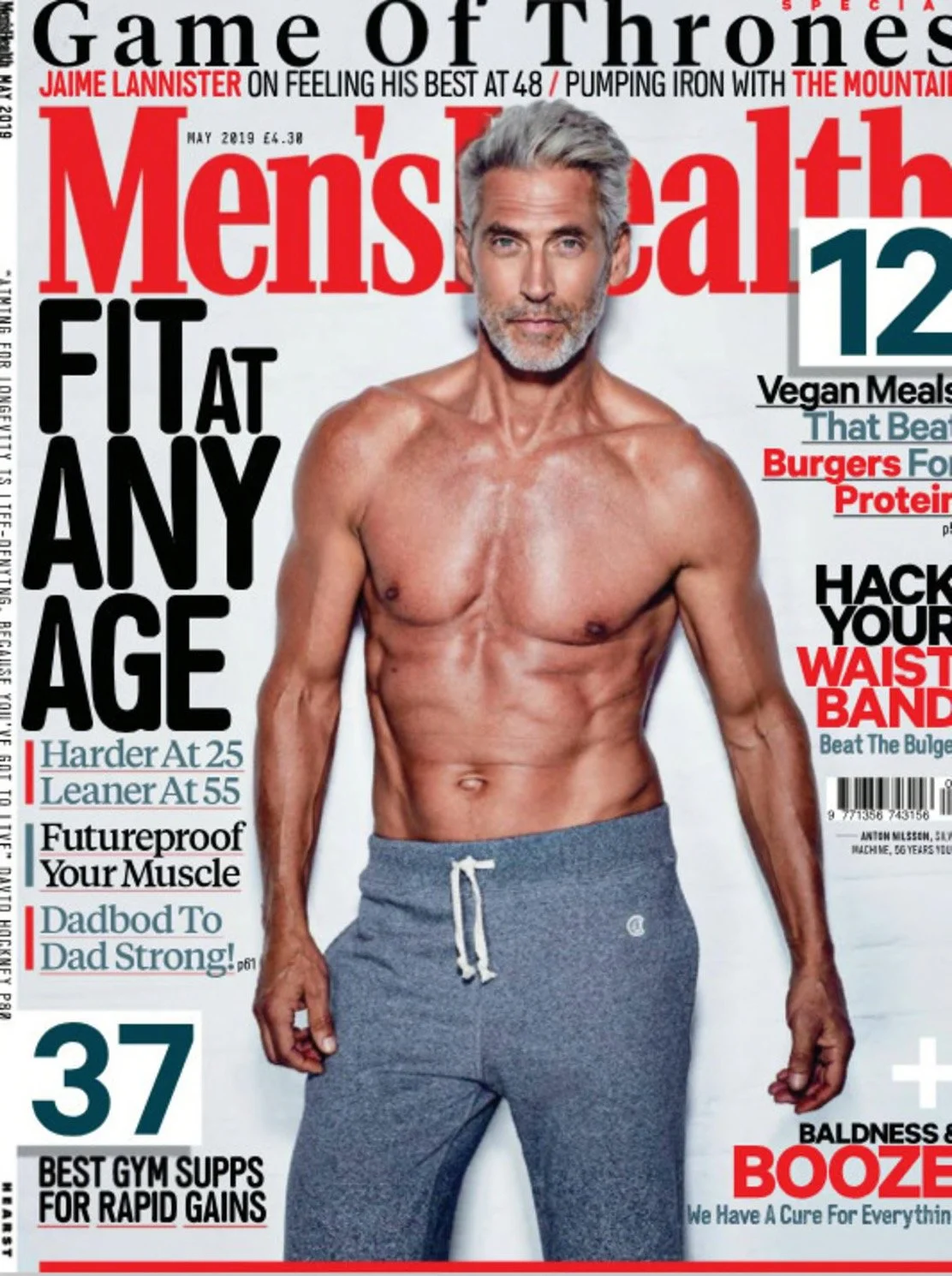 Anton Nilsson - Men's Health Cover - May 2019