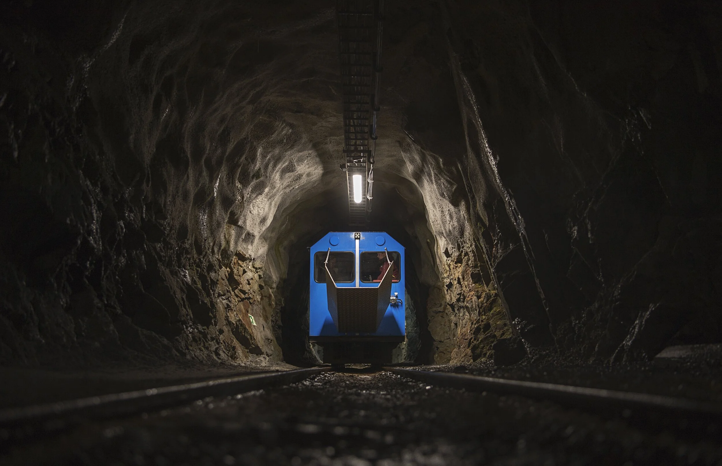 Gaustabanen i tunnel