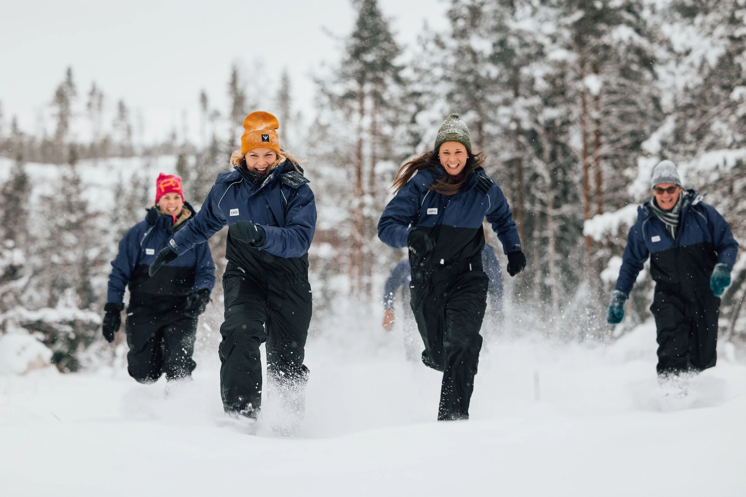 Mingleaktiviteter får frem humøret
