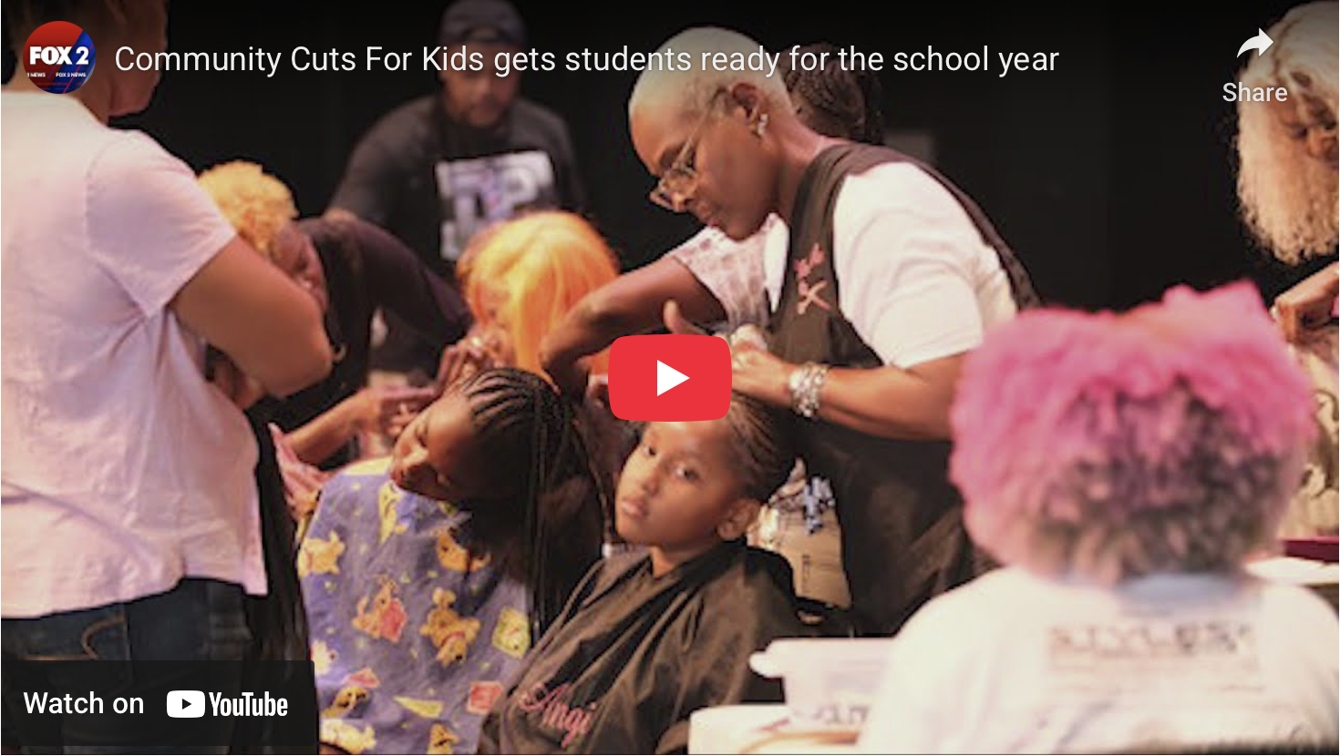 Community Cuts For Kids gets students ready for the school year