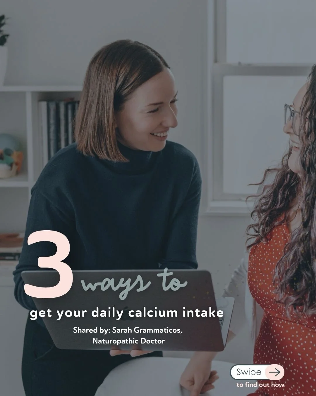 Bone Density Tip from Dr. Sarah, ND

Getting enough calcium doesn&rsquo;t have to be complicated. A simple approach is aiming for three calcium-rich foods per day to help reach the recommended 1000 mg daily intake.

Bone health is influenced by more 
