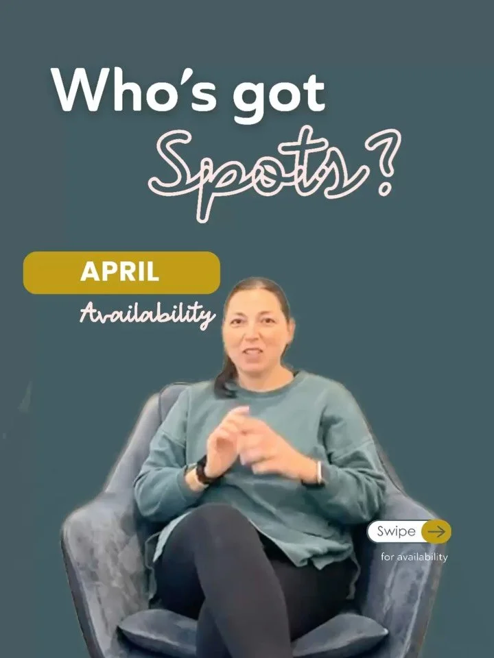 Treat yourself&mdash;April is here 

Swipe through for updates to our weekly schedule + meet the new practitioner joining our team April 14th 👀

#TorontoWellness #ClinicAvailability #BookYourAppointment #SelfCareToronto #HolisticHealth WellnessClini