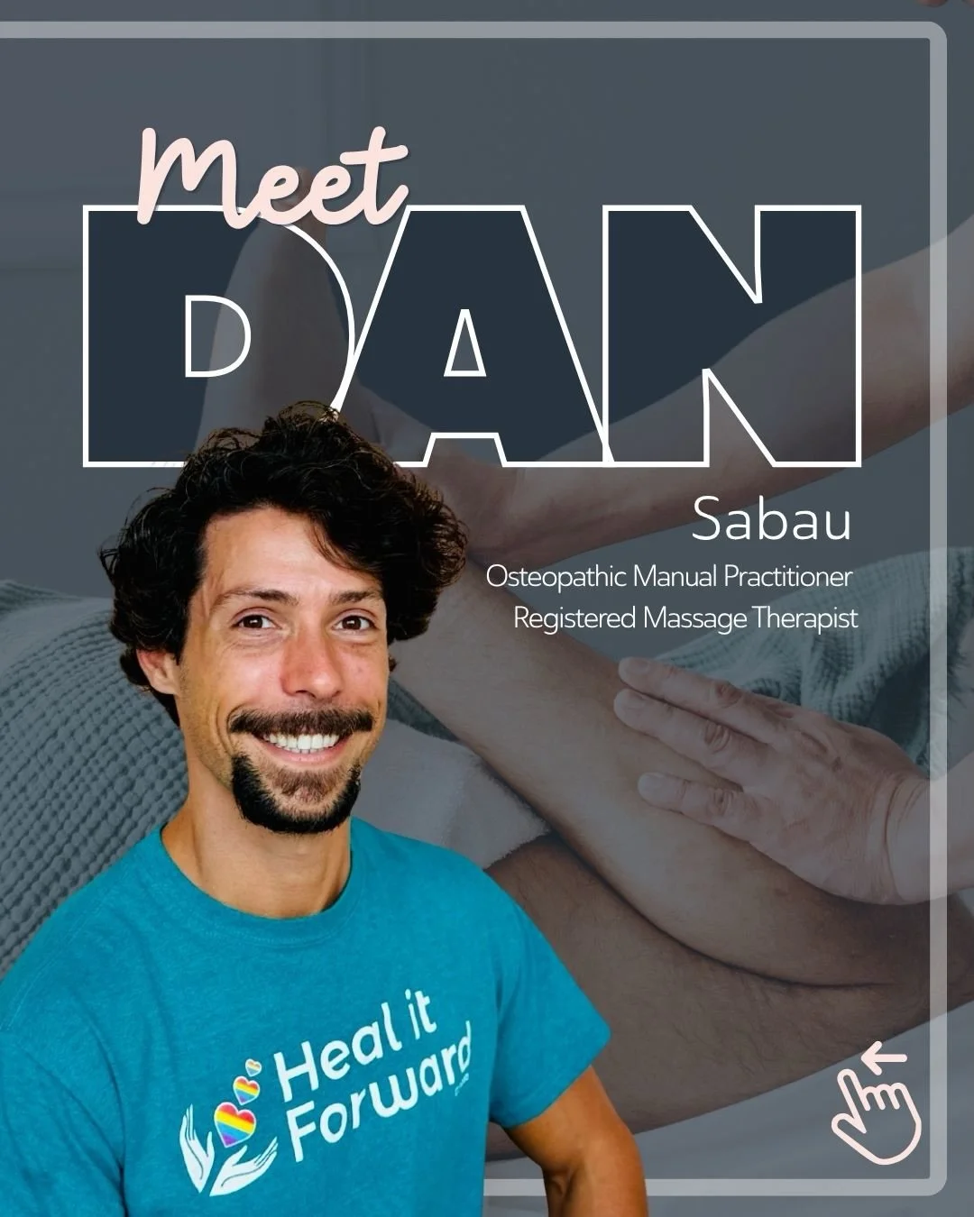 Meet Dan 🤍

The guy you see when your body&rsquo;s like &ldquo;yeah&hellip; something&rsquo;s not right&rdquo; 👀

Dan blends osteopathy + massage to help you move better, feel better, and get back to doing your thing&mdash;without overcomplicating 