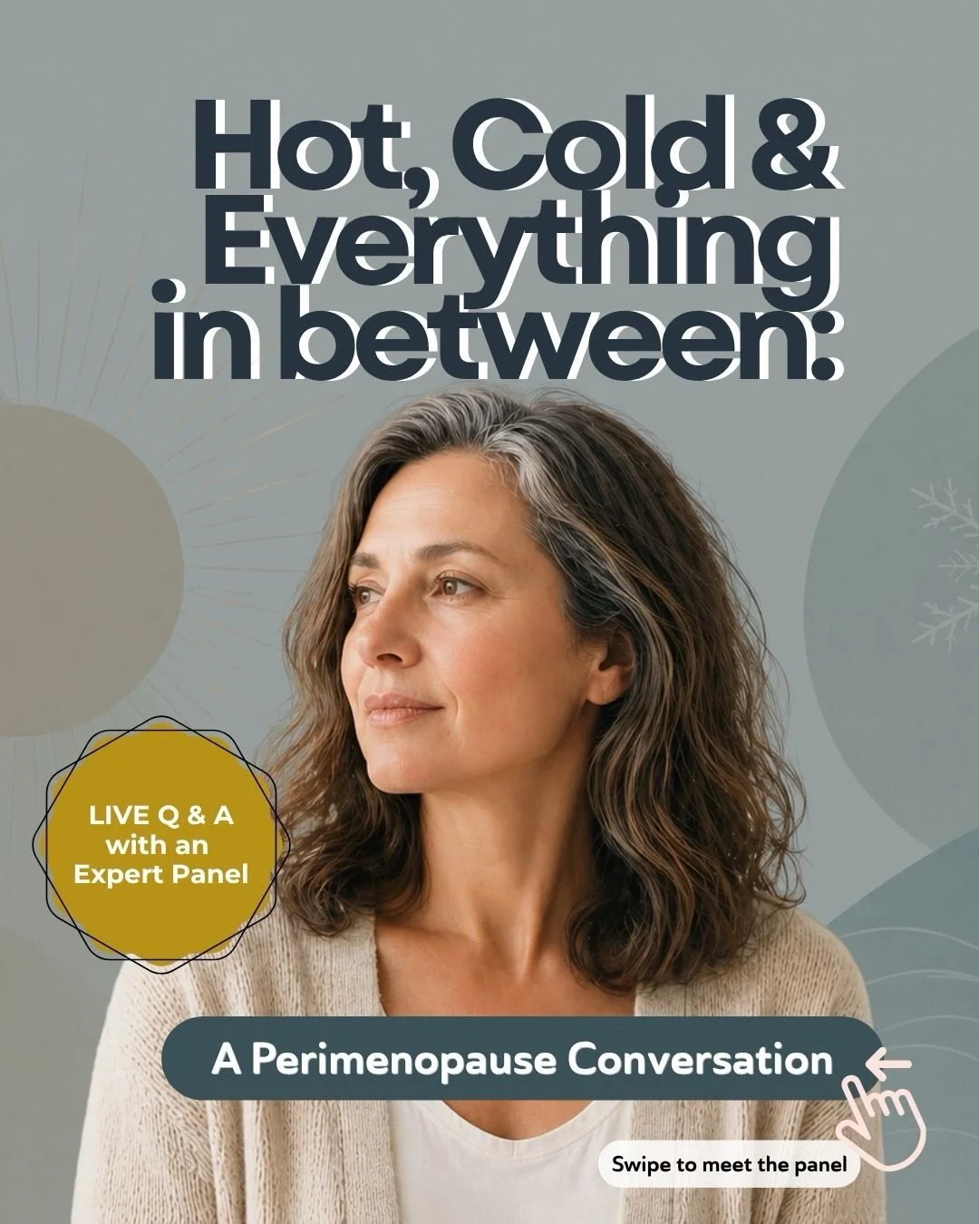 Not another &ldquo;quick fix&rdquo; wellness conversation 👀

What makes this perimenopause workshop different?

You&rsquo;re not hearing from just one perspective.

 We&rsquo;ve brought together a menopause-certified MD, naturopathic doctor, and ost