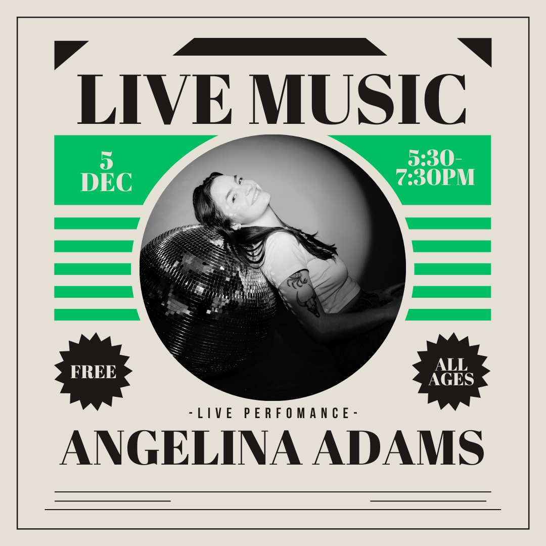 Live music with Angelina Adams