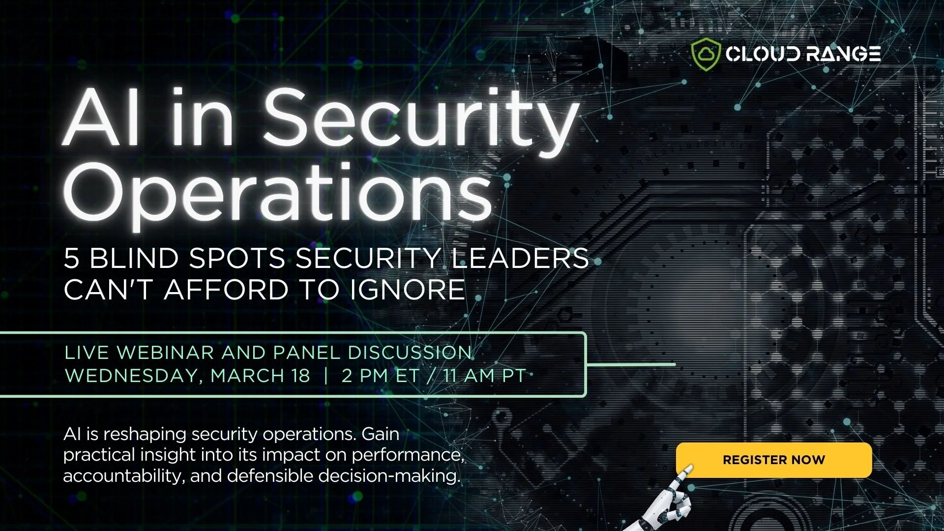 Webinar: AI in Security Operations - 5 Blind Spots Security Leaders Can't Afford to Ignore