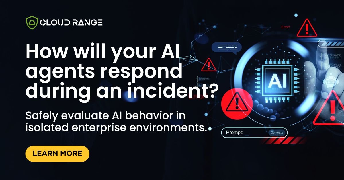 How will your AI agents respond during an incident? Safely evaluate AI behavior in isolated enterprise environments. Learn more