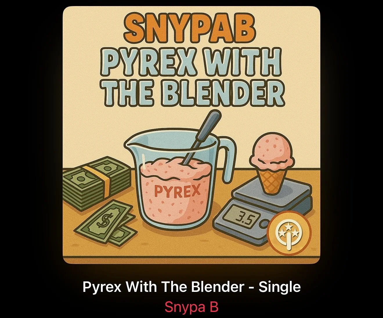New @snypab Single #PyrexwiththeBlender out now on all platforms! Add it to your playlist today! #snypab #allisonmusicco