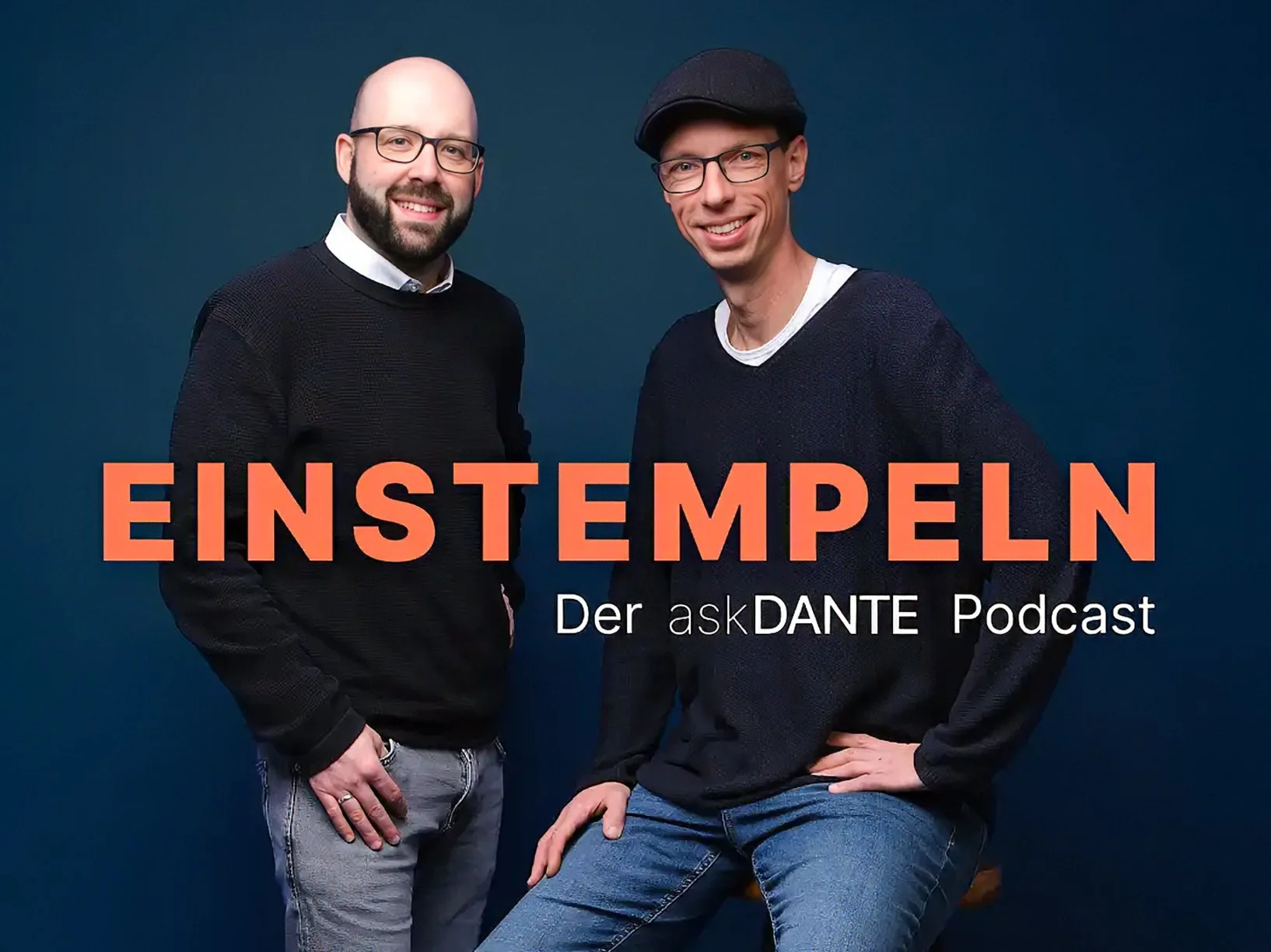 askDANTE – podcast cover and art direction