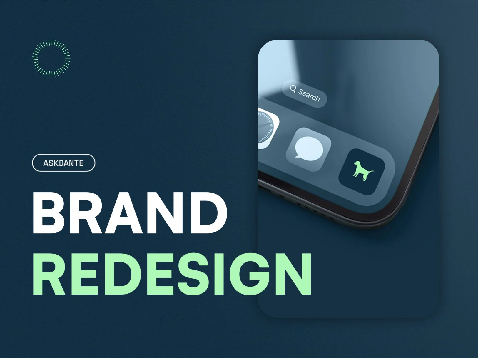 askDANTE – brand redesign
