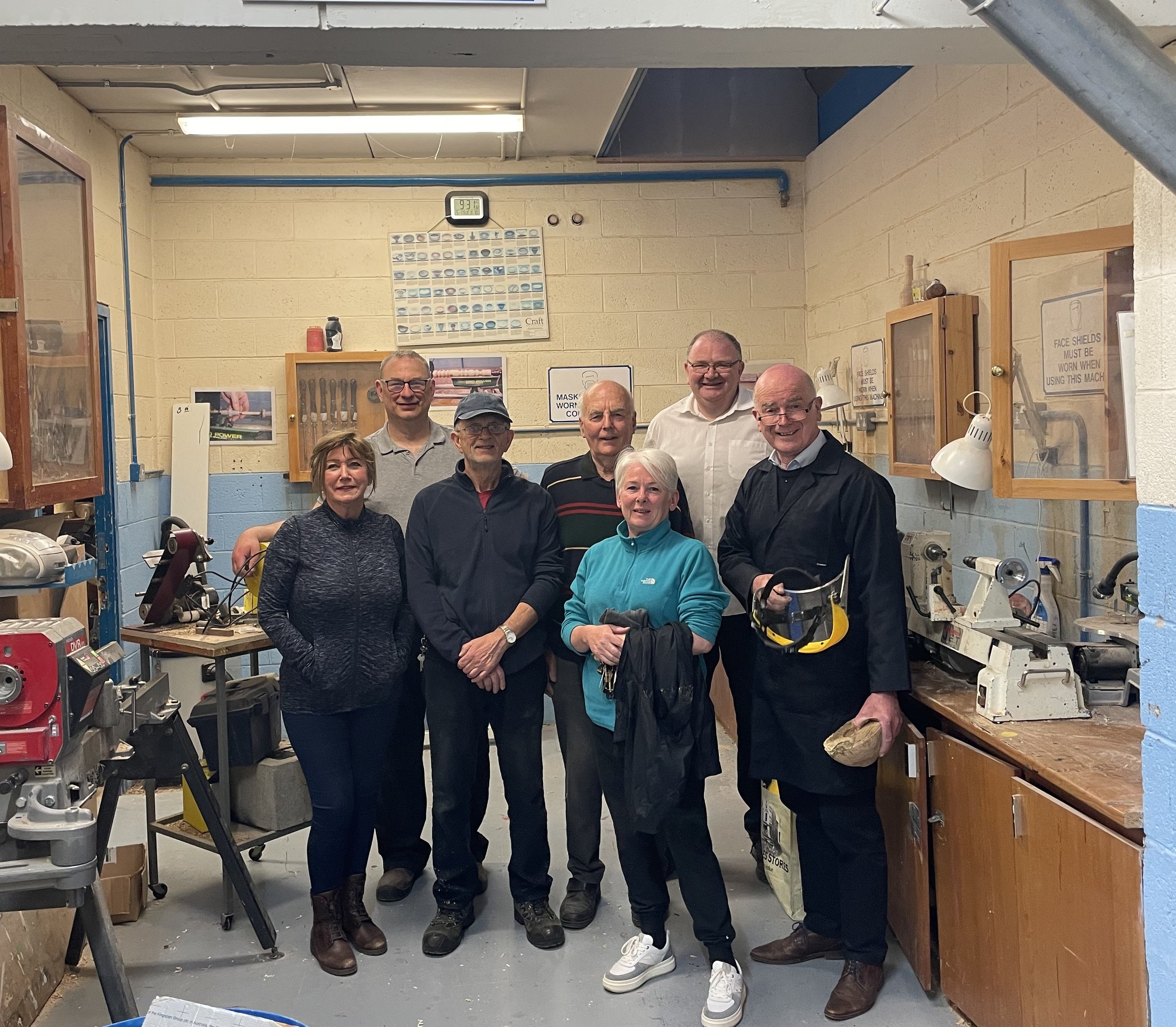 KWETB Community Education course May 2023 from right Eugene Wall, Emmet Kane, Majella Smith, Mike Kelleher, Michael Kelly, Sean Quinn, Patricia Berns.jpg