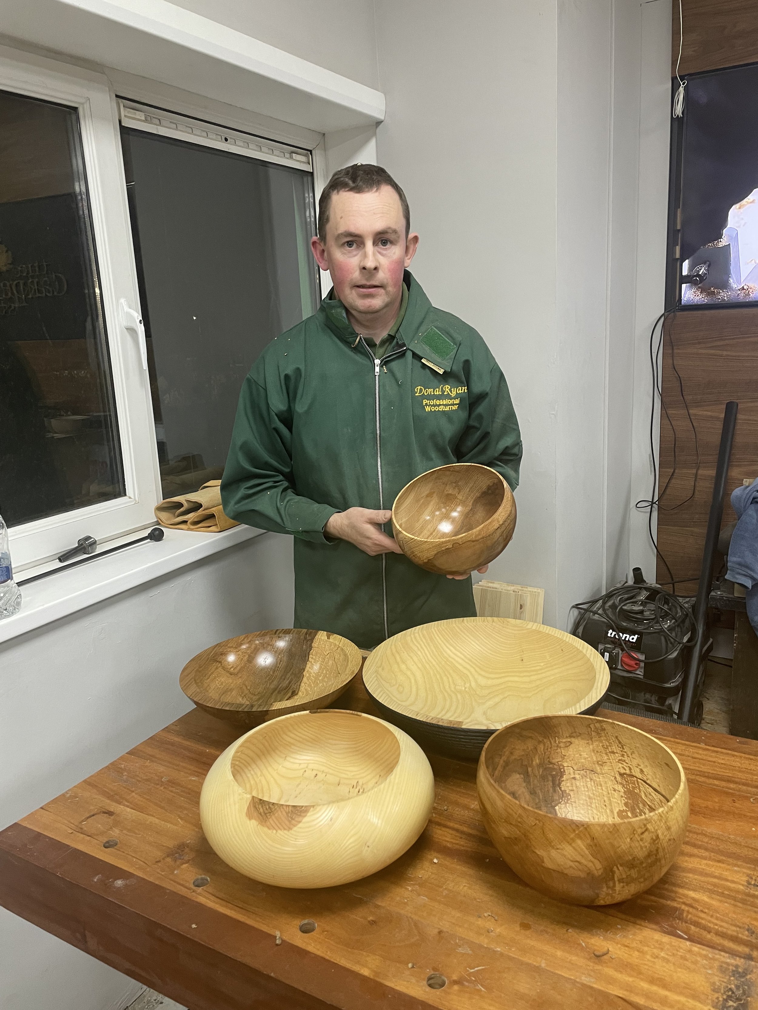 Donal Ryan's collection of bowls.JPG