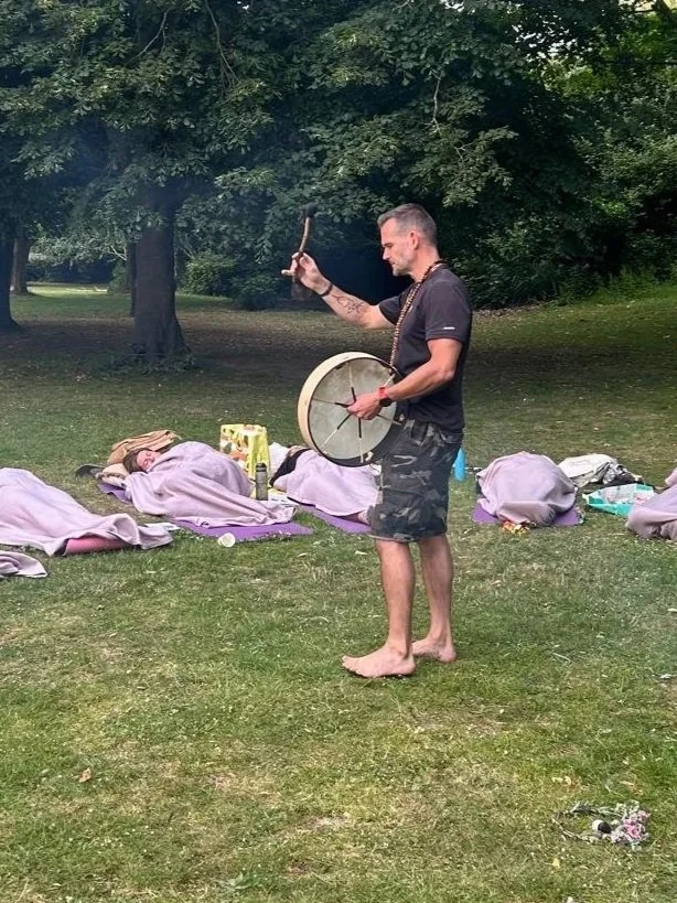 Sound Journey with Suzi Finlayson Thrive Life Coaching and Pete Sonntag