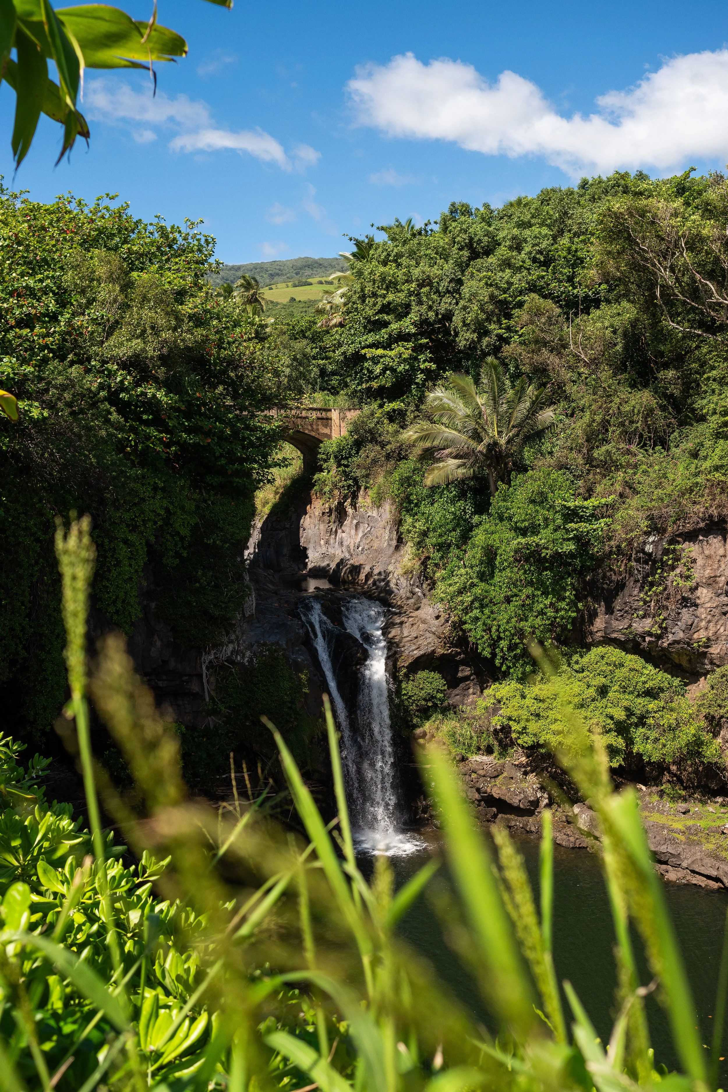 Hana Bay on Maui's remote east side, one of the most secluded places to live on Maui