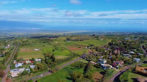 Upcountry Maui communities map: Kula, Makawao, Pukalani, Haiku