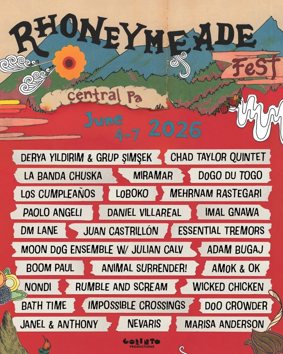 Rumble &amp; Scream at Rhoneymeade Fest
