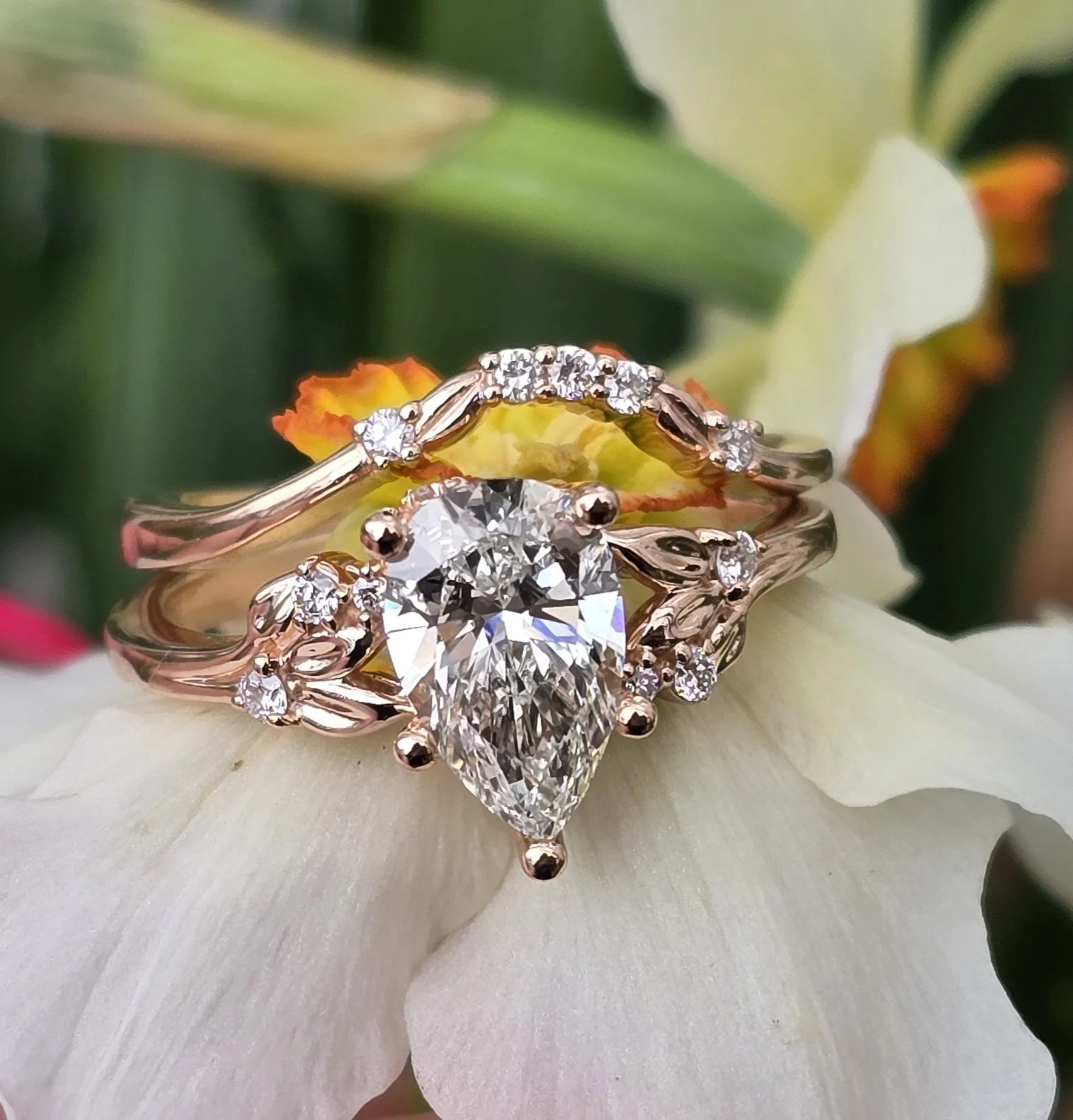 14K White Gold Vintage Style Engagement ring set with over two carat Rich Blue Montana Sapphire