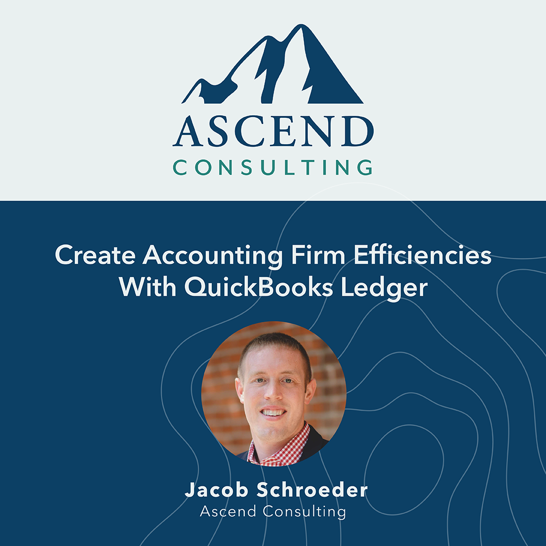 Create Accounting Firm Efficiencies With          QuickBooks Ledger