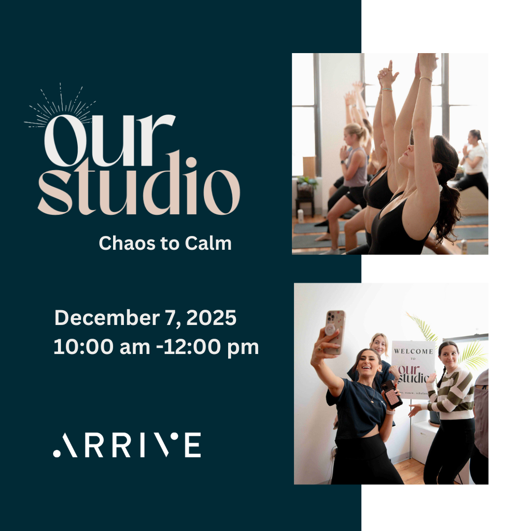 Our Studio Wellness x Arrive