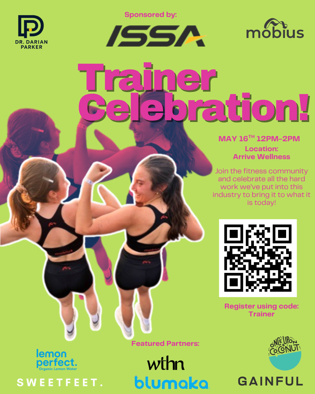 MOBIUS TRAINER CELEBRATION