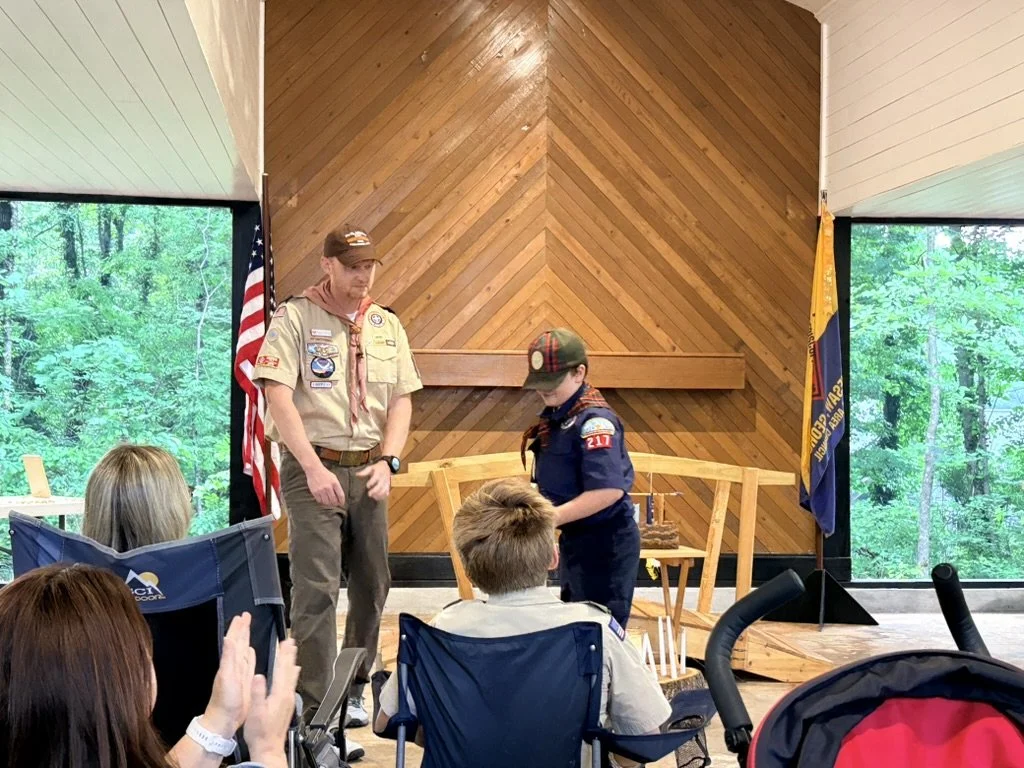 Scouts Crossover Ceremony at the Celebration Barn - 5/7/2026