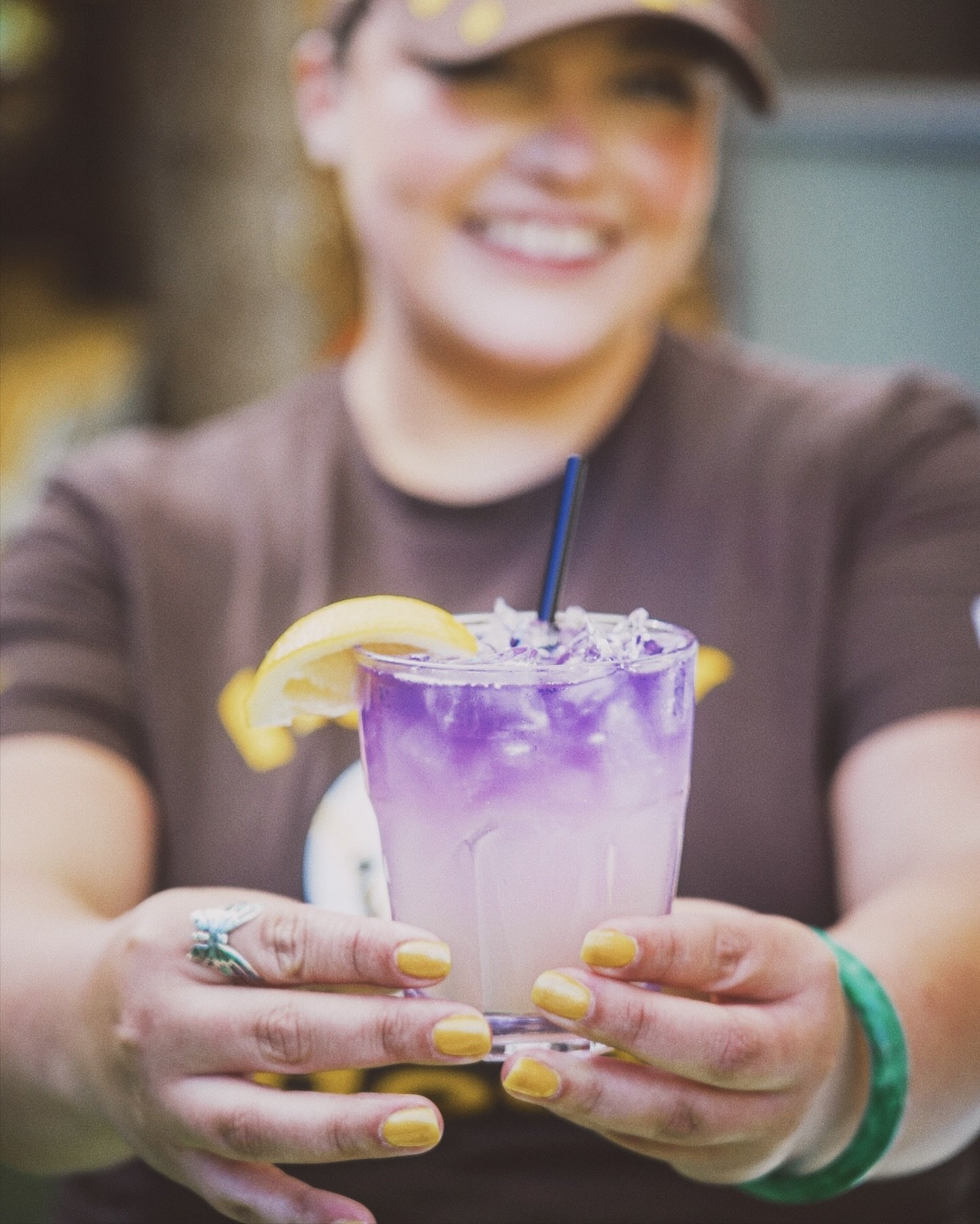 Get your hands on some Purple Rain before the game! 🤲🏼☔️ Made with butterfly pea infused Hooch Brothers Vodka, ginger liqueur, lemon juice &amp; ginger simple syrup.